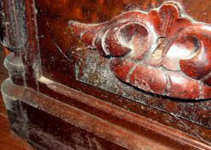 mold-in-furniture